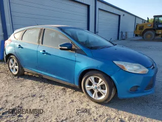 2013 Ford Focus SE with VIN 1FADP3K24DL370018, listed as a Copart auction lot 52604585 with 87,329 mi miles and Clean Title. Bid and sale history available at carsss.com. Image 4.