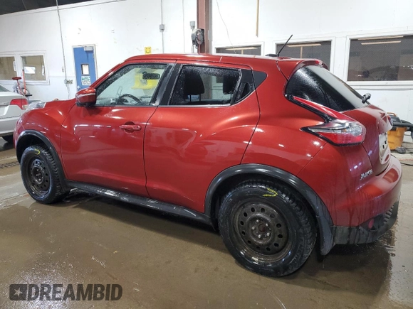 2015 Nissan Juke SL z VIN JN8AF5MV1FT559560, wystawiony jako Copart lot #50146625 z przebiegiem 62 824 mil mil oraz Szkoda całkowita • Salvage title. Historia ofert i sprzedaży dostępna na DreamBid. Obrazek 2.