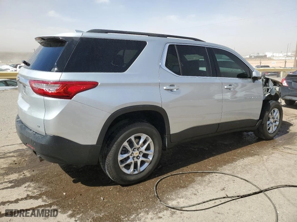 2021 Chevrolet Traverse LT Cloth with VIN 1GNEVGKW4MJ266047, listed as a Copart auction lot 44637895 with 26,951 mi miles and Salvage Title. Bid and sale history available at carsss.com. Image 3.