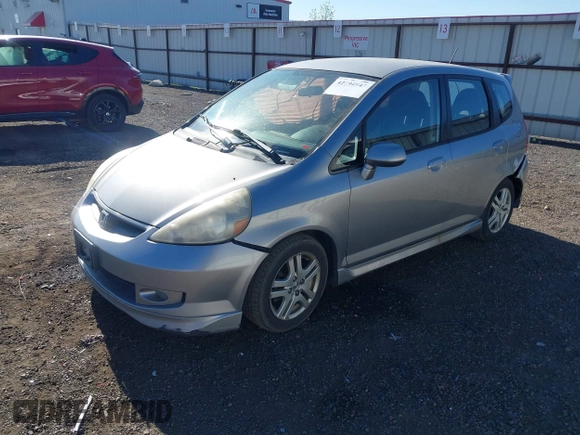 2007 Honda Fit Sport with VIN JHMGD37657S055233, listed as a IAAI auction lot 42194843 with 190,715 mi miles and . Bid and sale history available at DreamBid. Image 18.