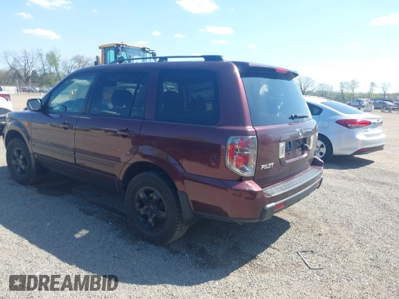 2008 Honda Pilot EX-L with VIN 5FNYF28748B010316, listed as a IAAI auction lot 42093577 with 160,714 mi miles and . Bid and sale history available at carsss.com. Image 3.