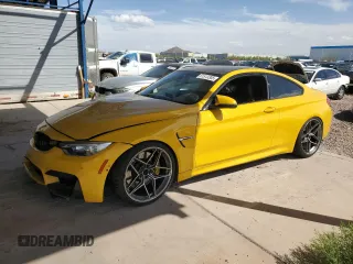 2017 BMW M4 z VIN WBS3R9C32HA014283, wystawiony jako Copart lot #51513305 z przebiegiem Nie podano mil oraz Szkoda całkowita • Salvage title. Historia ofert i sprzedaży dostępna na DreamBid. Obrazek 1.