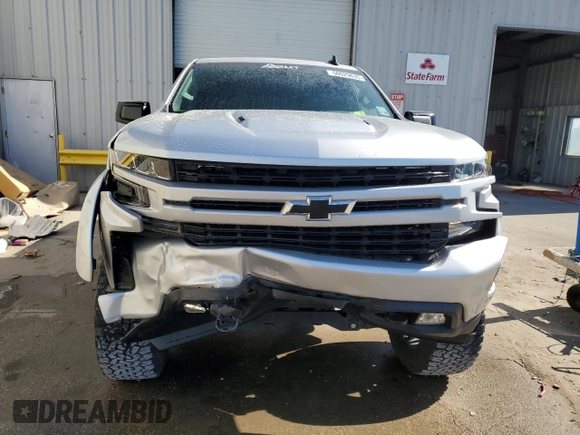2021 Chevrolet Silverado 1500 RST with VIN 1GCUYEEL2MZ189150, listed as a Copart auction lot 50029635 with 41,417 mi miles and Salvage Title. Bid and sale history available at carsss.com. Image 5.
