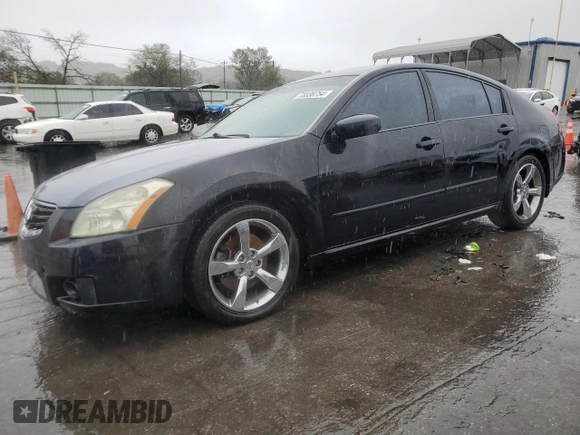 2008 Nissan Maxima 3.5 SE with VIN 1N4BA41E38C817387, listed as a Copart auction lot 73338754 with 176,181 mi miles and Clean Title. Bid and sale history available at carsss.com. Image 1.