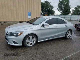 2015 Mercedes-Benz CLA 250 with VIN WDDSJ4GB6FN263714, listed as a Copart auction lot 62535425 with 111,711 mi miles and Clean title. Bid and sale history available at DreamBid. Image 1.