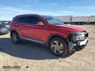 2023 Hyundai Santa Fe SEL with VIN 5NMS34AJ4PH596481, listed as a Copart auction lot 43312605 with 18,037 mi miles and Salvage Title. Bid and sale history available at carsss.com. Image 4.
