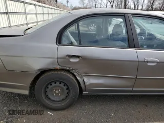 2004 Honda Civic LX with VIN 2HGES16504H621170, listed as a Copart auction lot 52159735 with 147,849 mi miles and Salvage Title. Bid and sale history available at carsss.com. Image 10.