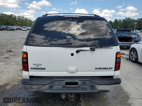 2002 Chevrolet Tahoe LT with VIN 1GNEC13Z92J335338, listed as a Copart auction lot 56715805 with 332,986 mi miles and Salvage title. Bid and sale history available at DreamBid. Image 6.