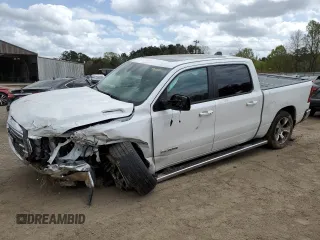 2023 Ram 1500 Laramie with VIN 1C6SRFJT0PN596676, listed as a Copart auction lot 49666605 with Not provided miles and Salvage title. Bid and sale history available at DreamBid. Image 1.