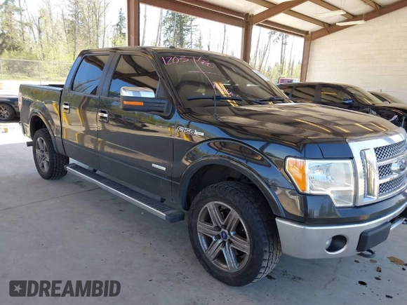 2012 Ford F-150 XL with VIN 1FTFW1ET1CFA78516, listed as a IAAI auction lot 42022899 with 191,733 mi miles. Bid and sale history available at carsss.com. Image 1.
