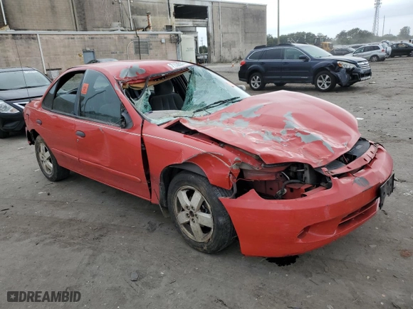 2003 Chevrolet Cavalier LS with VIN 1G1JF52F837290400, listed as a Copart auction lot 71530374 with 0 mi miles and Salvage Title. Bid and sale history available at carsss.com. Image 4.