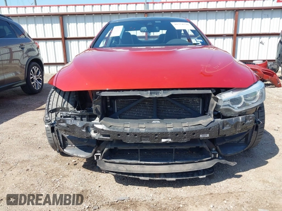 2015 BMW M4 with VIN WBS3R9C5XFK333441, listed as a IAAI auction lot 41774716 with 76,224 mi miles. Bid and sale history available at carsss.com. Image 13.