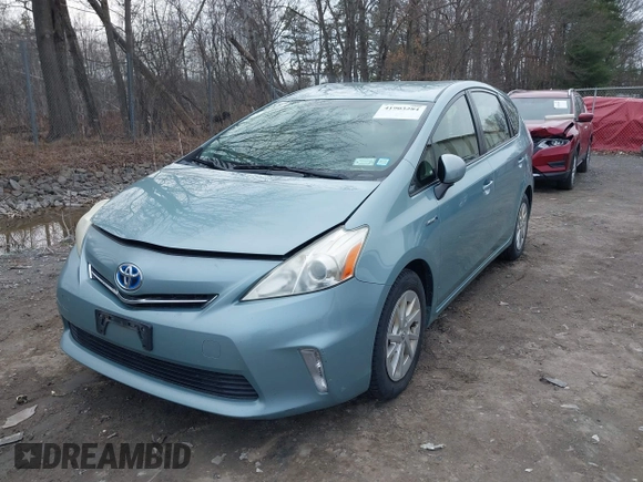 2013 Toyota Prius Two with VIN JTDZN3EU8D3248829, listed as a IAAI auction lot 41903284 with 272,428 mi miles and . Bid and sale history available at DreamBid. Image 6.