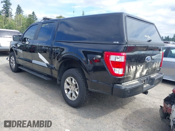 2022 Ford F-150 with VIN 1FTFW1P88NKD26828, listed as a IAAI auction lot 42702457 with 43,327 mi miles and . Bid and sale history available at DreamBid. Image 3.