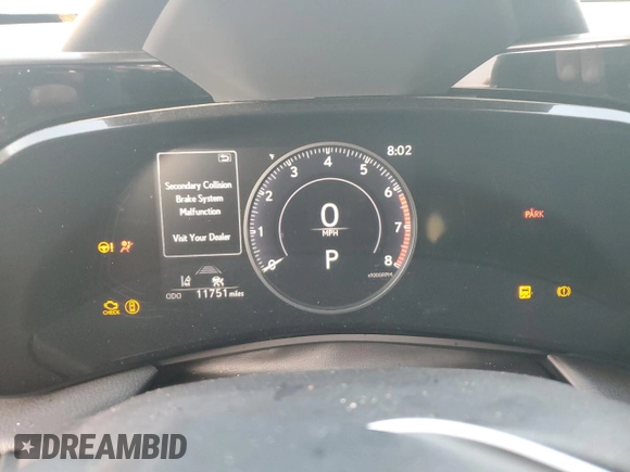 2022 Lexus NX with VIN 2T2ADCAZ4NC002446, listed as a Copart auction lot 73936134 with 11,751 mi miles and Salvage Title. Bid and sale history available at carsss.com. Image 9.