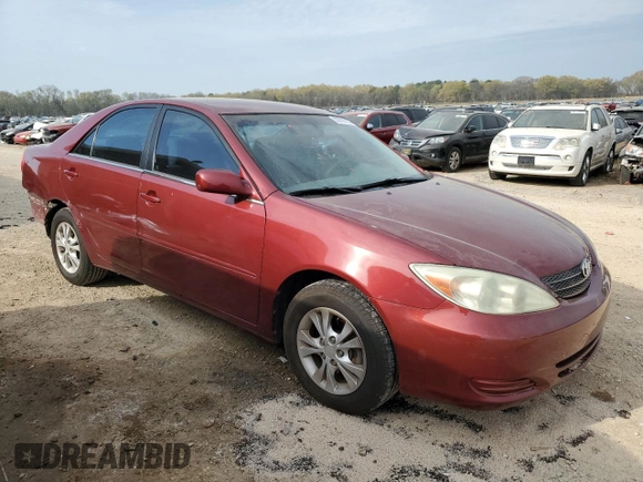 2004 Toyota Camry LE with VIN 4T1BF32K94U080450, listed as a Copart auction lot 50993005 with 141,265 mi miles and Salvage Title. Bid and sale history available at carsss.com. Image 4.