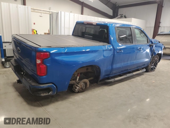 2024 Chevrolet Silverado 1500 RST with VIN 3GCUDEED4RG154055, listed as a Copart auction lot 86295794 with 14,632 mi miles and Salvage Title. Bid and sale history available at carsss.com. Image 3.
