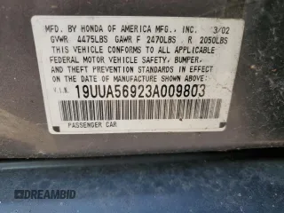 2003 Acura TL Type S w/Navigation System with VIN 19UUA56923A009803, listed as a Copart auction lot 77413104 with 168,286 mi miles and Clean Title. Bid and sale history available at carsss.com. Image 13.