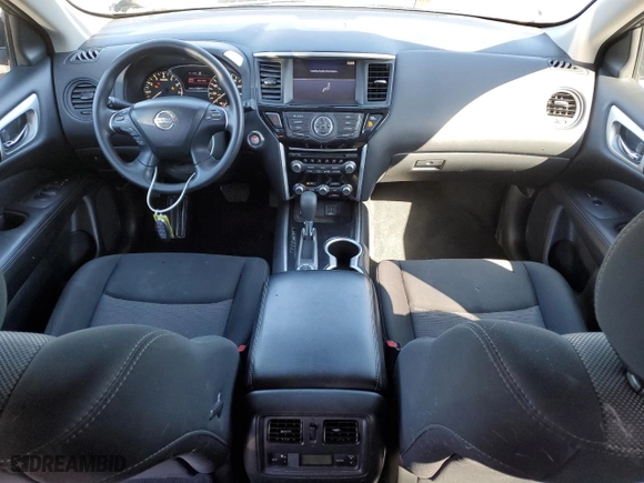 2019 Nissan Pathfinder S with VIN 5N1DR2MM0KC651688, listed as a Copart auction lot 47179175 with 135787 miles and Clean Title. Bid and sale history available at carsss.com. Image 8.
