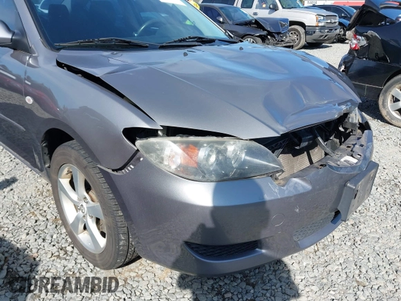 2006 Mazda 3 i with VIN JM1BK12F461530369, listed as a IAAI auction lot 41990008 with 169,878 mi miles. Bid and sale history available at carsss.com. Image 6.
