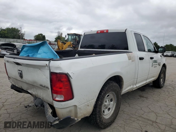 2021 Ram 1500 Tradesman with VIN 1C6RR7FG1MS509140, listed as a Copart auction lot 66512834 with 115,511 mi miles and Salvage title. Bid and sale history available at DreamBid. Image 3.