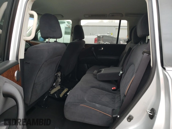 2017 Nissan Armada SL with VIN JN8AY2NC1H9506654, listed as a Copart auction lot 76778673 with Not Provided miles. Bid and sale history available at carsss.com. Image 10.