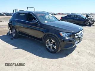 2017 Mercedes-Benz GLC with VIN WDC0G4JBXHF165737, listed as a IAAI auction lot 41776826 with 75,027 mi miles. Bid and sale history available at carsss.com. Image 1.