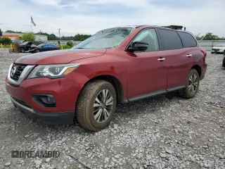 2018 Nissan Pathfinder SV z VIN 5N1DR2MMXJC641197, wystawiony jako Copart lot #55903475 z przebiegiem 181 550 mil mil oraz Szkody całkowita. Historia ofert i sprzedaży dostępna na DreamBid. Obrazek 1.
