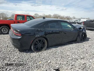 2018 Dodge Charger SXT Plus with VIN 2C3CDXHG2JH329120, listed as a Copart auction lot 49746455 with 106,182 mi miles and Salvage Title. Bid and sale history available at carsss.com. Image 3.