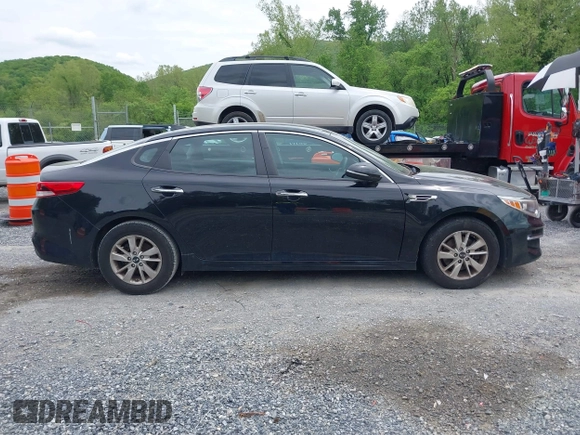 2018 Kia Optima LX with VIN 5XXGT4L36JG216244, listed as a IAAI auction lot 42223456 with 134,150 mi miles and . Bid and sale history available at carsss.com. Image 13.