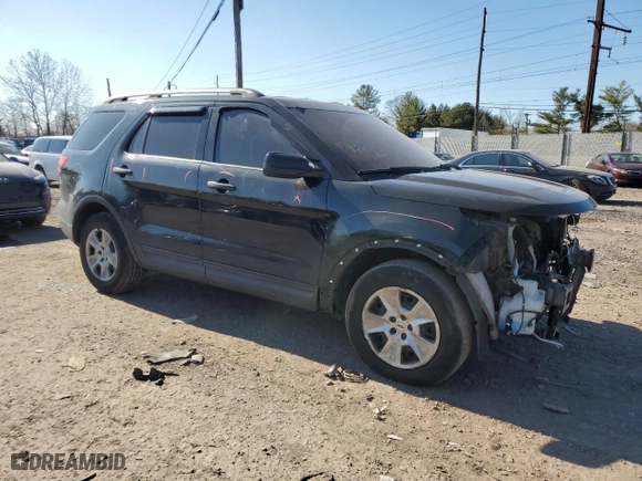 2011 Ford Explorer with VIN 1FMHK7B81BGA44457, listed as a Copart auction lot 48275415 with 143,463 mi miles and Salvage Title. Bid and sale history available at carsss.com. Image 4.