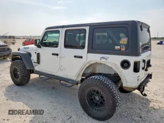 2020 Jeep Wrangler Unlimited Sport с VIN 1C4HJXDG6LW252353, выставлен на аукционе Copart как лот 56556425 с пробегом 114 144 миль миль и Списание • Salvage title. История ставок и продаж доступна на DreamBid. Изображение 2.