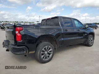 2021 Chevrolet Silverado 1500 RST with VIN 3GCPWDED9MG233862, listed as a Copart auction lot 58945824 with 53,566 mi miles and Salvage Title. Bid and sale history available at carsss.com. Image 3.