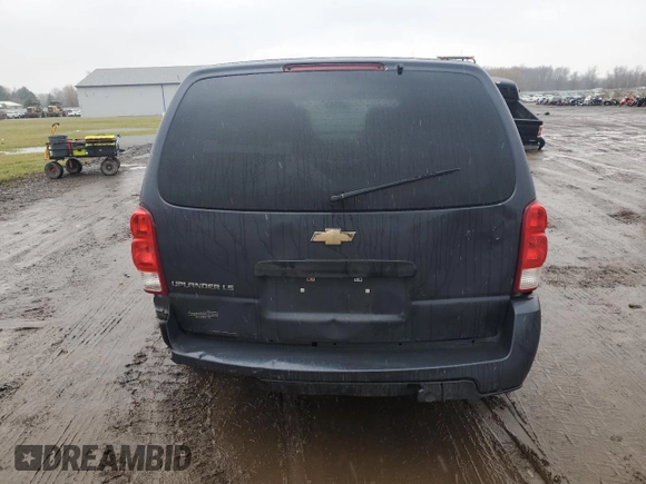 2008 Chevrolet Uplander LS with VIN 1GNDV23168D204722, listed as a Copart auction lot 86073884 with 154,245 mi miles and Salvage Title. Bid and sale history available at carsss.com. Image 6.