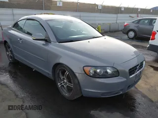 2007 Volvo C70 with VIN YV1MC68297J022644, listed as a IAAI auction lot 41401397 with 1 mi miles. Bid and sale history available at carsss.com. Image 1.