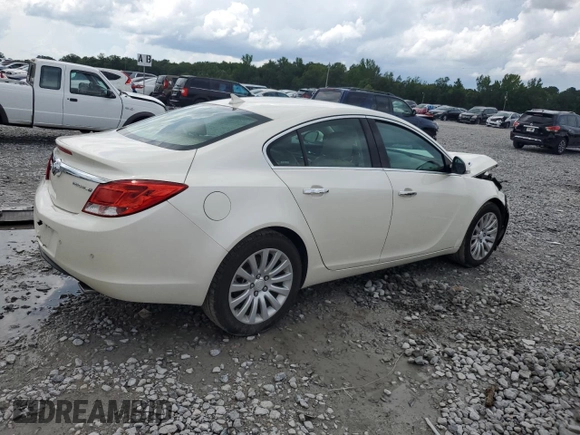 2013 Buick Regal Turbo Premium 1 with VIN 2G4GS5EVXD9223471, listed as a Copart auction lot 60434395 with 71,064 mi miles and Salvage title. Bid and sale history available at DreamBid. Image 3.