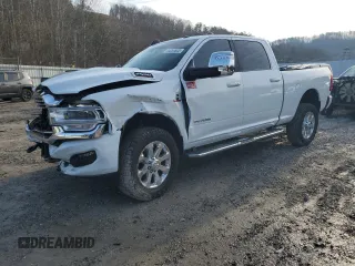 2023 Ram 2500 Laramie with VIN 3C6UR5FL2PG514919, listed as a Copart auction lot 44250605 with Not provided miles and Salvage title. Bid and sale history available at DreamBid. Image 1.