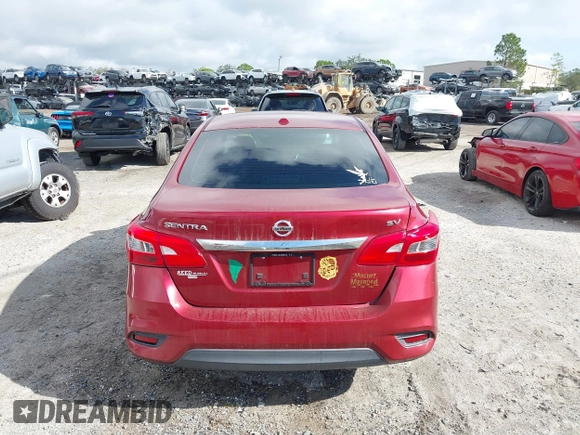 2017 Nissan Sentra SR with VIN 3N1AB7AP9HL640440, listed as a IAAI auction lot 41205124 with 86,299 mi miles and . Bid and sale history available at carsss.com. Image 16.