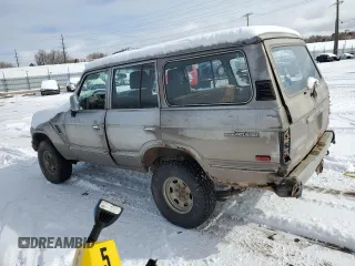 1985 Toyota Land Cruiser z VIN JT3FJ60G8F1127643, wystawiony jako Copart lot #46289955 z przebiegiem 276 869 mil mil oraz Czysty tytuł • Clean title. Historia ofert i sprzedaży dostępna na DreamBid. Obrazek 2.