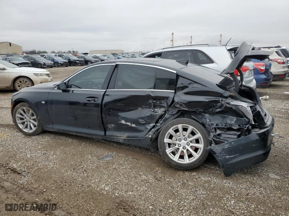 2024 Cadillac CT5 Luxury with VIN 1G6DW5RK0R0104005, listed as a Copart auction lot 45581695 with 31,842 mi miles and Salvage Title. Bid and sale history available at carsss.com. Image 2.