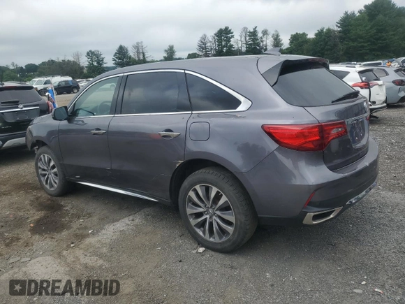 2020 Acura MDX with VIN 5J8YD4H38LL045981, listed as a Copart auction lot 65192985 with 45,930 mi miles and Salvage title. Bid and sale history available at DreamBid. Image 2.
