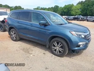2017 Honda Pilot EX-L z VIN 5FNYF6H56HB078879, wystawiony jako IAAI lot #42278312 z przebiegiem 105 608 mil mil oraz . Historia ofert i sprzedaży dostępna na DreamBid. Obrazek 1.