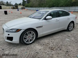 2017 Jaguar XF 35t Prestige with VIN SAJBE4BV9HCY29350, listed as a Copart auction lot 51977125 with 80,270 mi miles and Salvage Title. Bid and sale history available at carsss.com. Image 1.