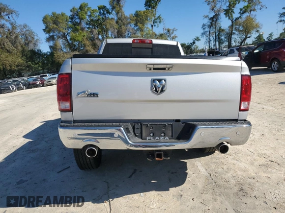 2018 Ram 1500 Big Horn with VIN 1C6RR6GTXJS123544, listed as a Copart auction lot 49688655 with 43,103 mi miles and Salvage title. Bid and sale history available at DreamBid. Image 6.
