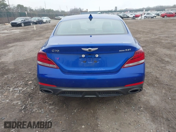 2021 Genesis G70 3.3T with VIN KMTG34LE2MU066635, listed as a IAAI auction lot 41843002 with 78,029 mi miles and . Bid and sale history available at DreamBid. Image 16.