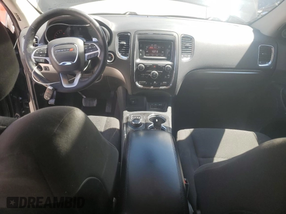 2017 Dodge Durango SXT with VIN 1C4RDJAG7HC643744, listed as a Copart auction lot 57668375 with 150,446 mi miles and Salvage title. Bid and sale history available at DreamBid. Image 8.