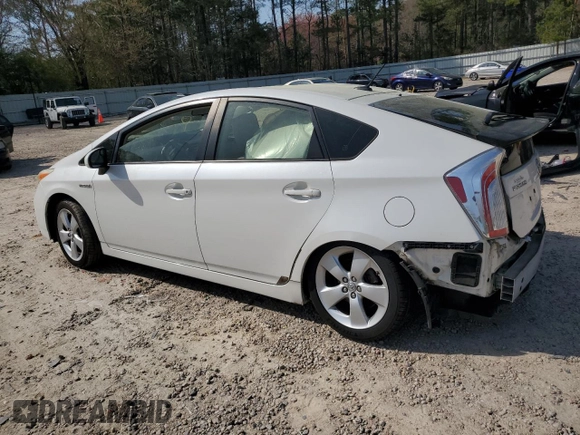 2014 Toyota Prius Four with VIN JTDKN3DU5E0358694, listed as a Copart auction lot 50814205 with Not Provided miles and Salvage Title. Bid and sale history available at DreamBid. Image 2.