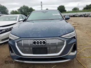 2020 Audi e-tron Sportback Prestige with VIN WA13ABGE0LB034806, listed as a Copart auction lot 63249024 with 52,616 mi miles and Salvage title. Bid and sale history available at DreamBid. Image 5.