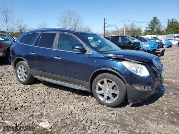 2009 Buick Enclave CXL with VIN 5GAEV23D09J135344, listed as a Copart auction lot 51379545 with 154,289 mi miles and Salvage Title. Bid and sale history available at carsss.com. Image 4.