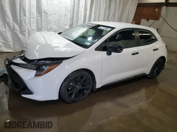 2022 Toyota Corolla Hatchback SE with VIN JTND4MBE2N3174711, listed as a Copart auction lot 79658174 with 52,451 mi miles and Clean Title. Bid and sale history available at carsss.com. Image 1.